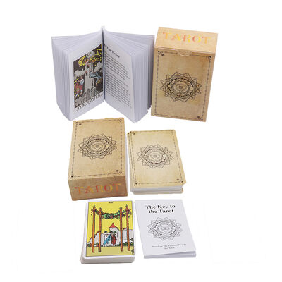Carte dei Tarocchi con Design Personalizzato su Carta Patinata da 300gsm e Guida Inclusa
