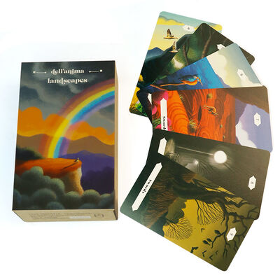 Carte da Tarot Stampabili con Finitura Opaca e Design Personalizzato Eco-Friendly, con Dimensioni e Colore Personalizzati