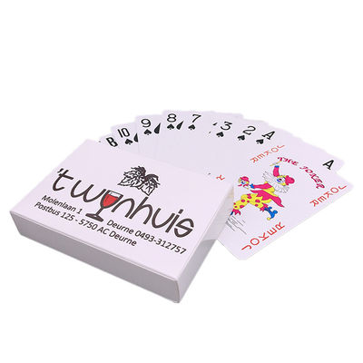 PVC di plastica 75x115mm 100 per cento di colore pieno di plastica delle carte da gioco