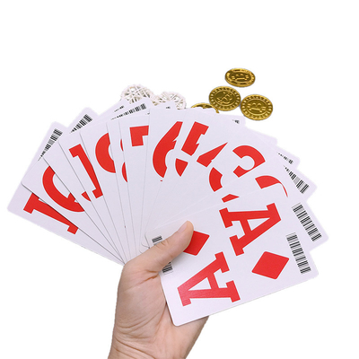 Materiale del PVC di Logo Printing Yuhua Custom Design delle carte da gioco di Cmyk di PMS