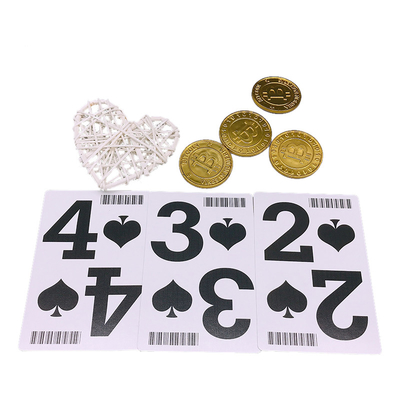 Logo Printing Custom Playing Cards su colore del ODM CMYK dell'OEM del lato posteriore