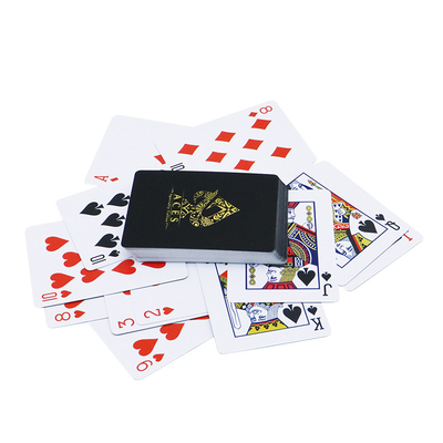 L'abitudine ha stampato la carta di plastica impermeabile del poker del PVC delle carte da gioco